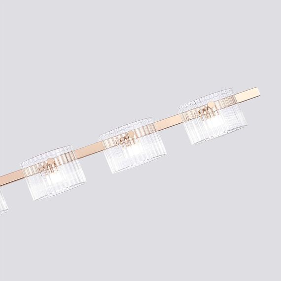 Favourite 4248-8P, подвесная люстра, L1430xW70xH1300/1500, 8xLEDx5.25W, 960LM, 4000K, included, изображение 3