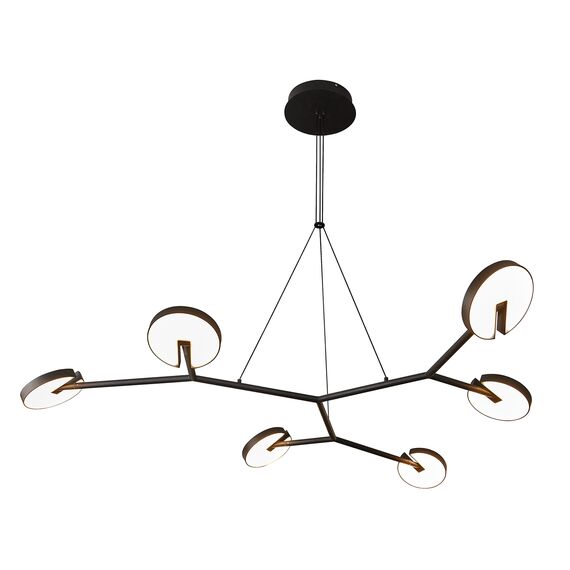 Favourite 4401-6P, подвесная люстра, L1175xW1170xH1200, 6xLEDx12W, 6300LM, 3000K, IP20, included