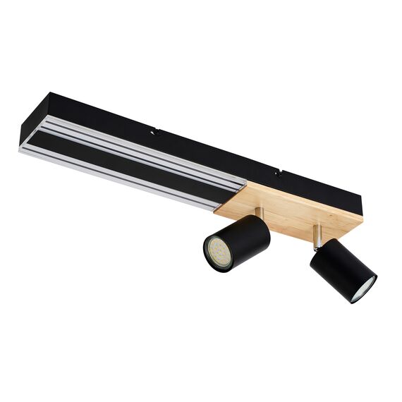 F-Promo 4437-2C, потолочный светильник, L500xW90xH175, 2xGU10x50W, excluded + LEDx8W, 800LM, 4000K, included, изображение 2