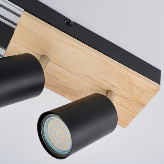 F-Promo 4437-2C, потолочный светильник, L500xW90xH175, 2xGU10x50W, excluded + LEDx8W, 800LM, 4000K, included, изображение 4