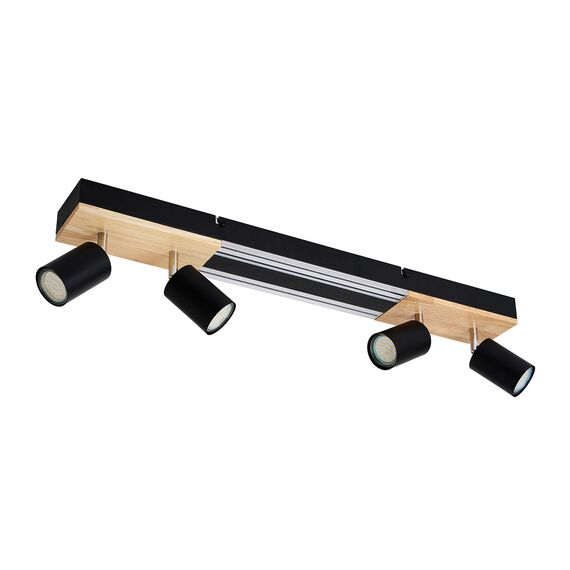 F-Promo 4437-4C, потолочный светильник, L700xW90xH175, 4xGU10x50W, excluded + LEDx12W, 1200LM, 4000K, included, изображение 2