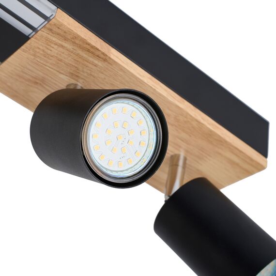F-Promo 4437-4C, потолочный светильник, L700xW90xH175, 4xGU10x50W, excluded + LEDx12W, 1200LM, 4000K, included, изображение 4