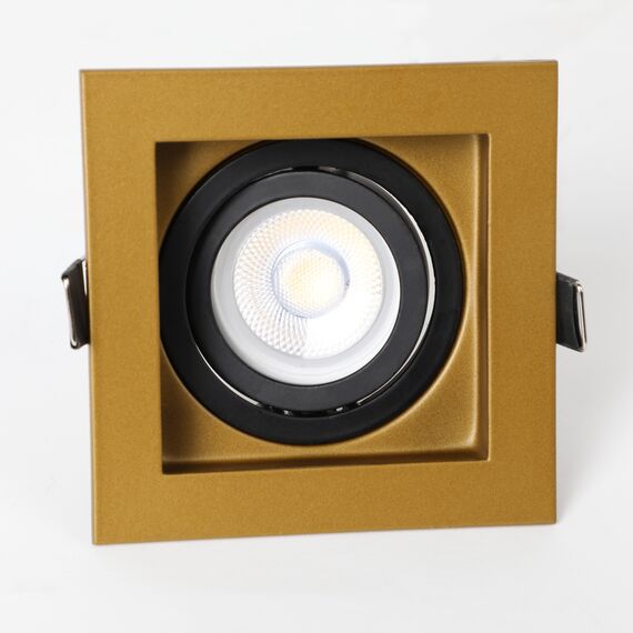 Favourite 2791-1C, врезной светильник, L100xW100xH90, 1xGU10LEDx7W, 560LM, 4000K, included, изображение 6
