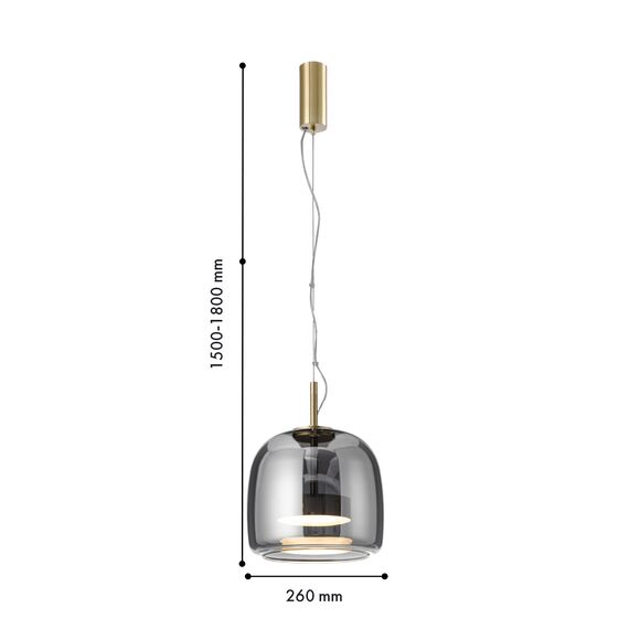 Favourite 4234-1P, подвес, D260xH460/1800, LEDx12W, 1300LM, 4000K, included, изображение 3
