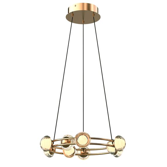 Favourite 4382-9P, подвесная люстра, D400xH1880, 9xLEDx3.3W, 2100LM, 4000K, CRI>90, included
