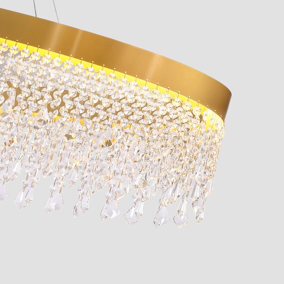 Favourite 4479-10P, подвесная люстра, L1000xW355xH235/1200, LEDx34W, 3000LM, 3000K, included, remote control, изображение 4