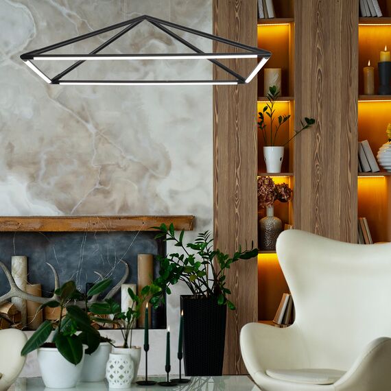 Favourite 4573-2P, подвесная люстра, L1200xW800xH1880, LEDx52W, 3380LM, 4000K, included, изображение 6