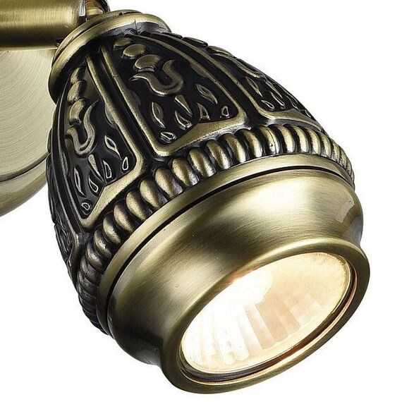 Favourite 1584-1W, настенный светильник, D124xW105xH150, 1xGU10LEDx5W,250LM, 3000K, included, изображение 3