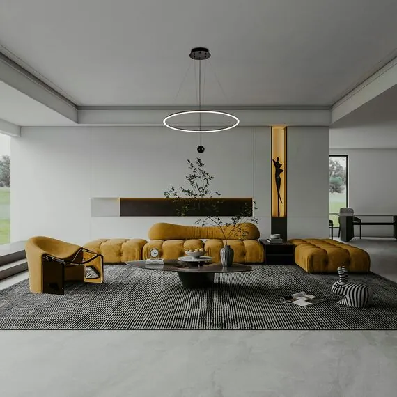 Favourite 4587-12P, подвесная люстра, L1200xW115xH600/1500, LEDx58W, 4640LM, 4000K, included, изображение 8