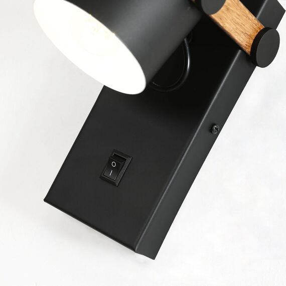 F-Promo 3004-1W, настенный светильник, D145xW100xH190, 1xE27LEDx7W, excluded, switch, изображение 4