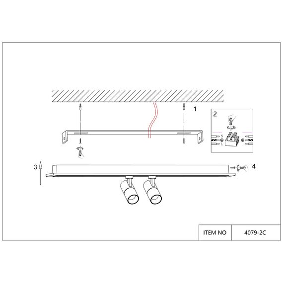 Favourite 4079-2C, потолочный светильник, L800xW100xH160, LEDx45W, 1500-3000LM, 3000-6000K, included, remote control, изображение 12