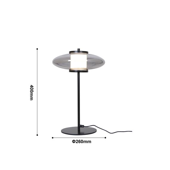 Favourite 4373-1T, настольный светильник, D260xH400, LEDx7W, 490LM, 4000K, CRI>90, included, switch, изображение 3