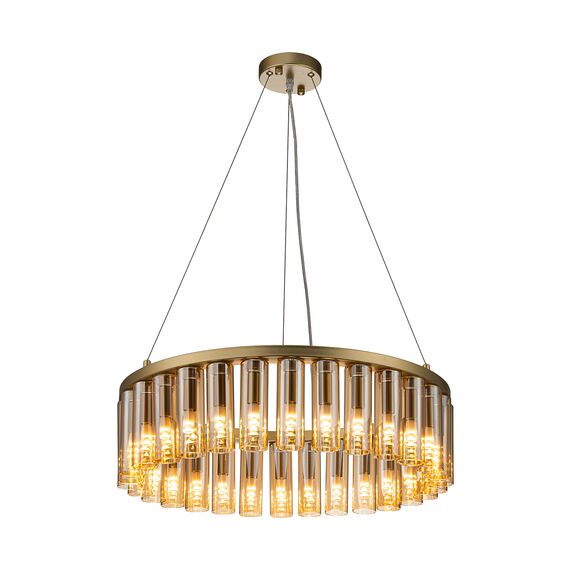 Favourite 4503-30P, подвесная люстра, D590xH160/1360, 30xG9LEDx2W, 2100LM, 3000K, included