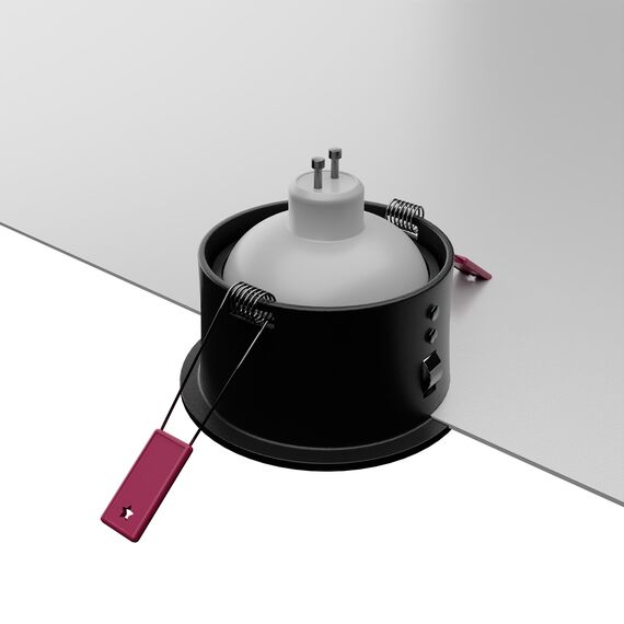 Favourite 4529-1C, врезной светильник, D87xH44, cutout:D75, 1xGU10x35W, IP65, excluded, изображение 4