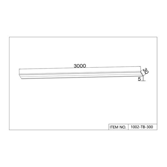 Favourite 1002-TB-300, шинопровод, L3000xW30xH5, IP20, изображение 3