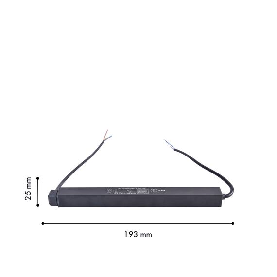 Favourite 1008-DB-100, блок питания, L193xW22xH25, 100W, 42V, IP20, изображение 2