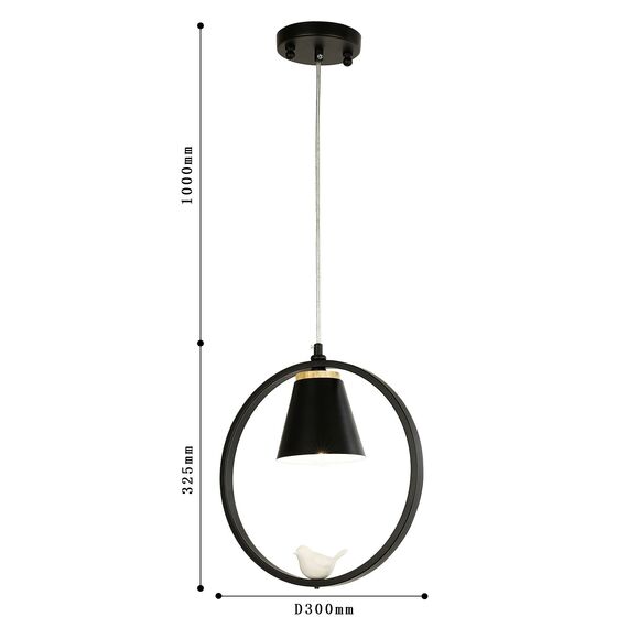 F-Promo 2938-1P, подвес, W300xH325/1325, 1xE27x40W, excluded, изображение 3