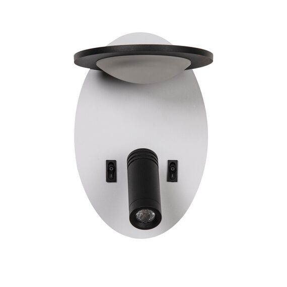 Favourite 4065-2W, настенный светильник, D150xW130xH200, 1xLEDx3W + 1xLEDx5W, 640LM, 4000K, included, switch, USB, изображение 2