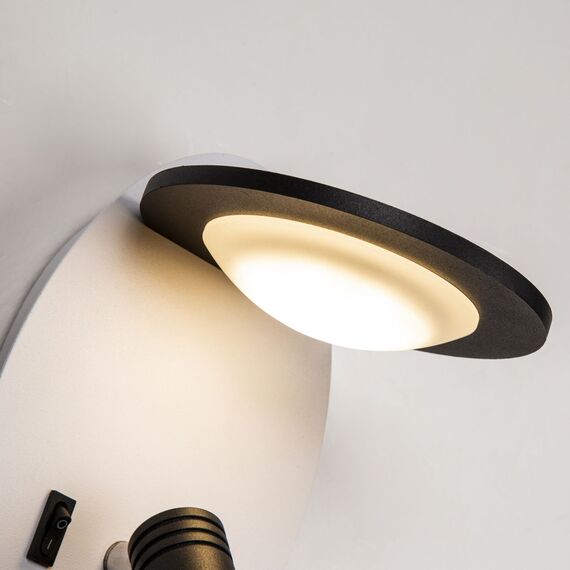 Favourite 4065-2W, настенный светильник, D150xW130xH200, 1xLEDx3W + 1xLEDx5W, 640LM, 4000K, included, switch, USB, изображение 7