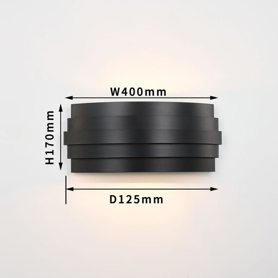 Favourite 4123-2W, настенный светильник, D125xW400xH170, 2xE14x40W, excluded, изображение 3