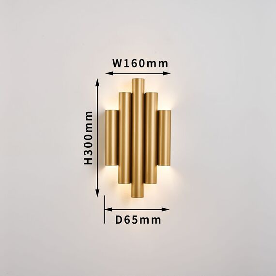 Favourite 4125-2W, настенный светильник, D65xW160xH300, 2xLEDx9W, 1700LM, 4000K, included, изображение 3