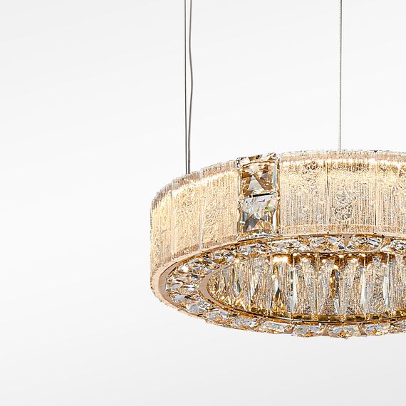 Favourite 4204-4P, подвесная люстра, D400xH120/1500, LEDx40W, 4000LM, 3000K, included, изображение 5