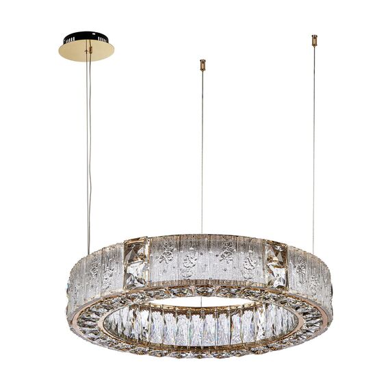 Favourite 4204-6P, подвесная люстра, D600xH120/1500, LEDx60W, 6000LM, 3000K, included, изображение 2