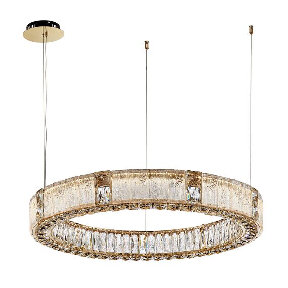 Favourite 4204-8P, подвесная люстра, D800xH120/1500, LEDx80W, 8000LM, 3000K, included