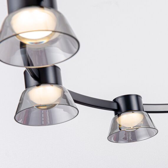 Favourite 4247-12P, подвесная люстра, D1000xH1200/1500, 12xLEDx5W, 1440LM, 4000K, included, изображение 3