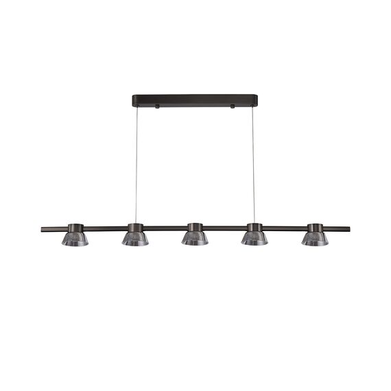 Favourite 4247-5P, подвесная люстра, L1180xW100xH1200/1800, 5xLEDx6W, 600LM, 4000K, included, изображение 2