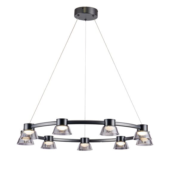 Favourite 4247-9P, подвесная люстра, D800xH1200/1500, 9xLEDx5.5W, 1080LM, 4000K, included
