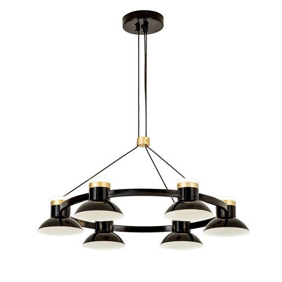 Favourite 4516-6P, подвесная люстра, D625xH300/1800, 6xLEDx10W, 4800LM, 4000K, included