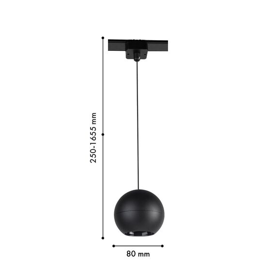 Favourite 4227-1P, трековый светильник, D80xH1650, LEDx8W, 42V, 400LM, 3000-6000K, CRI>90, included, изображение 2