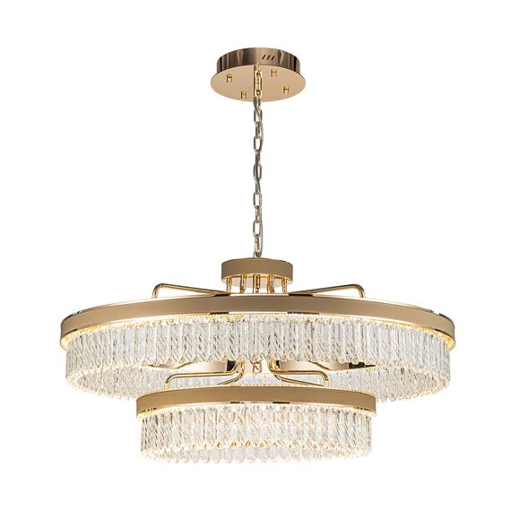 Favourite 4304-10P, подвесная люстра, D990xH485/1325, LEDx180W, 7640LM, 3000K/4000K/6000K, included