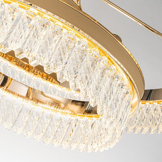 Favourite 4304-10P, подвесная люстра, D990xH485/1325, LEDx180W, 7640LM, 3000K/4000K/6000K, included, изображение 8