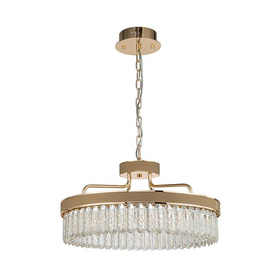 Favourite 4304-6P, подвесная люстра, D600xH350/1165, LEDx60W, 3650LM, 3000K/4000K/6000K, included, изображение 2