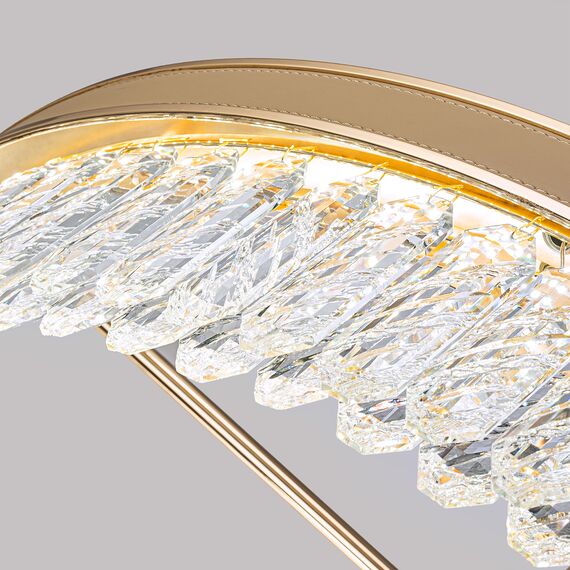 Favourite 4304-8P, подвесная люстра, D805xH365/1185, LEDx80W, 4200LM, 3000K/4000K/6000K, included, изображение 7