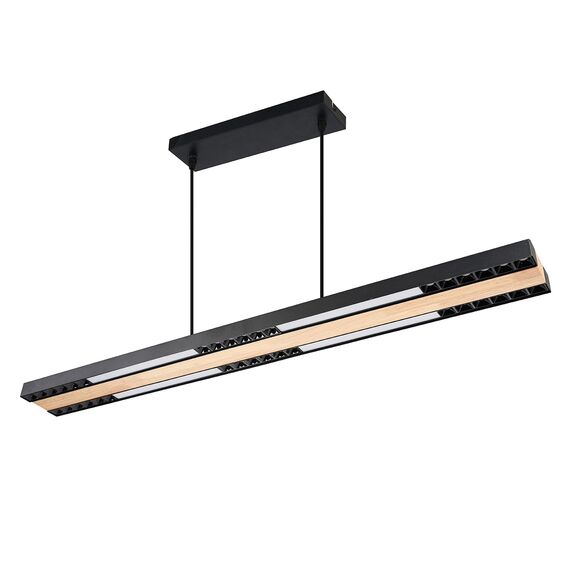 F-Promo 4440-4P, подвесная люстра, L900xW90xH1300/1500, LEDx24W, 2500LM, 4000K, included, изображение 2