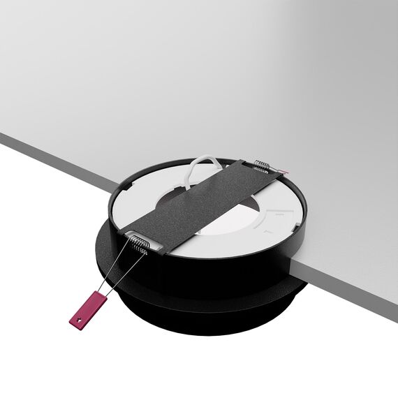 Favourite 4538-1C, врезной светильник, D105xH38, cutout:D90, 1xGX53LEDx15W, IP20, excluded, изображение 4