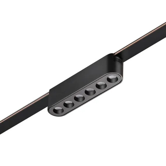 NOVOTECH 359458 SHINO NT24 000 черный Трековый смарт-светильник для низковольтного шинопровода с двумя режимами работы IP20 LED 6W 24V 3000-6000K EASY, изображение 8