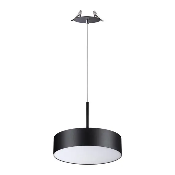 NOVOTECH 358765 SPOT NT21 274 черный Светильник встраиваемый светодиодный, длина провода 2м IP20 LED 30W 4000K 2600Лм 100-265V PROMETA