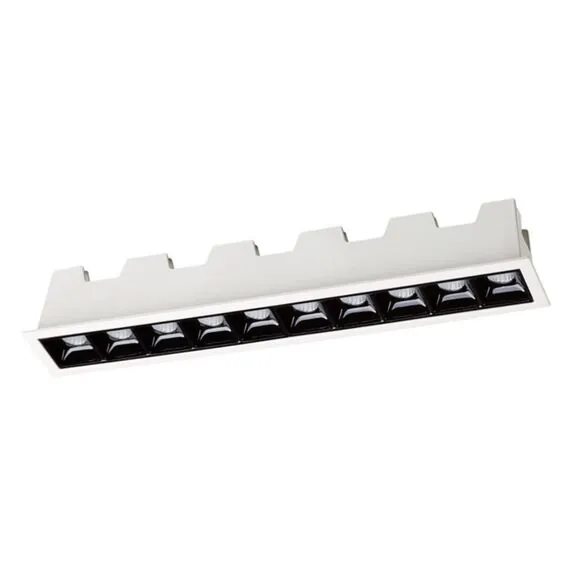 NOVOTECH 357622 SPOT NT18 305 белый/черный Встраиваемый светильник IP20 LED 3000K 20W 160-265V ANTEY