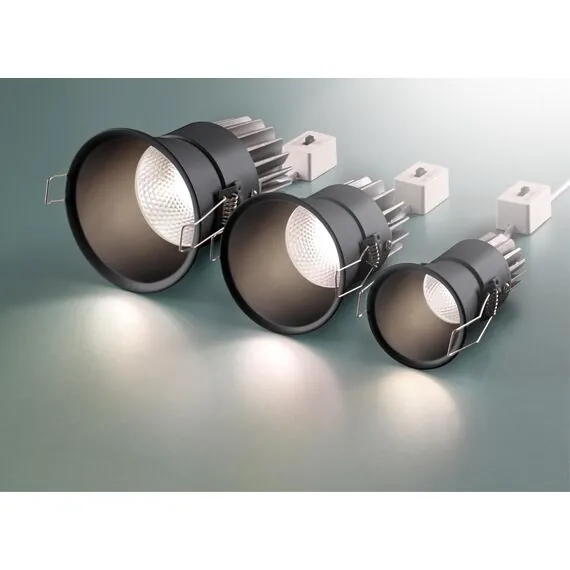 NOVOTECH 358909 SPOT NT22 268 черный Встраиваемый светодиодный светильник с переключателем цветовой температуры IP20 LED 3000К\4000К\6000К 12W 220V LANG, изображение 5