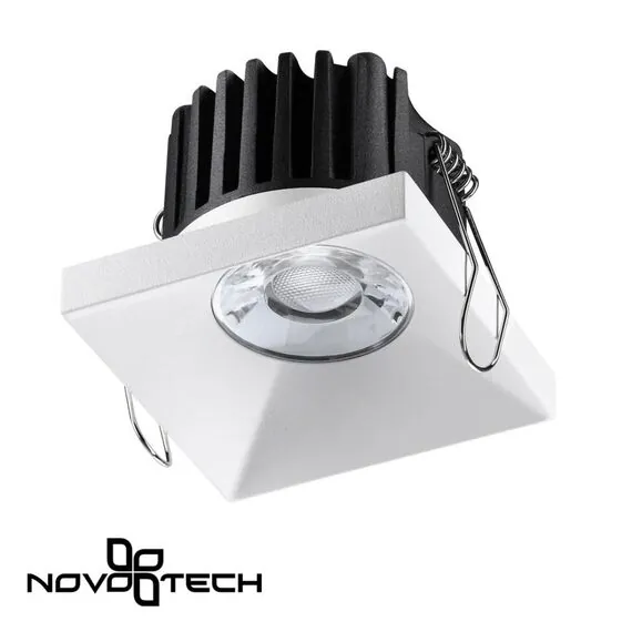 NOVOTECH 358482 SPOT NT21 284 белый Светильник встраиваемый IP44 LED 3000K 10W 100-265V METIS, изображение 5