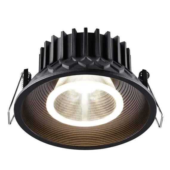 NOVOTECH 358790 SPOT NT21 280 черный Светильник встраиваемый светодиодный IP20 LED 15W 4000K 1600Лм 110-265V BIND, изображение 4