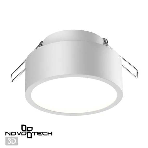 NOVOTECH 358903 SPOT NT22 337 белый Встраиваемый влагозащищенный светильник IP54 LED 4000K 10W 220V MAY, изображение 6