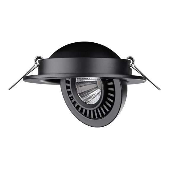 NOVOTECH 358816 SPOT NT21 278 черный Светильник встраиваемый светодиодный IP20 LED 9W 770Лм 4000K 220V GESSO, изображение 8