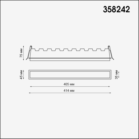 NOVOTECH 358242 SPOT NT19 305 белый Встраиваемый светильник IP20 LED 30W 85-265V HIELO, изображение 2