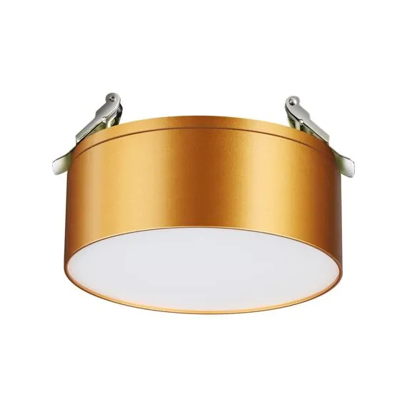 NOVOTECH 358754 SPOT NT21 274 матовое золото Светильник встраиваемый светодиодный IP20 LED 24W 4000K 2100Лм 100-265V PROMETA, изображение 6