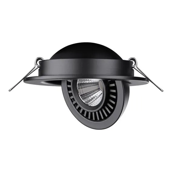 NOVOTECH 358816 SPOT NT21 278 черный Светильник встраиваемый светодиодный IP20 LED 9W 770Лм 4000K 220V GESSO, изображение 8